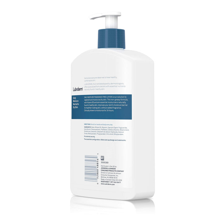 Daily Moisture Fragrance Free Lotion 16-Ounce