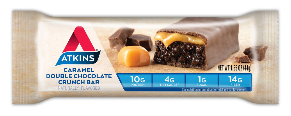 Advantage Bar, Caramel Double Chocolate Crunch 5 Pkts
