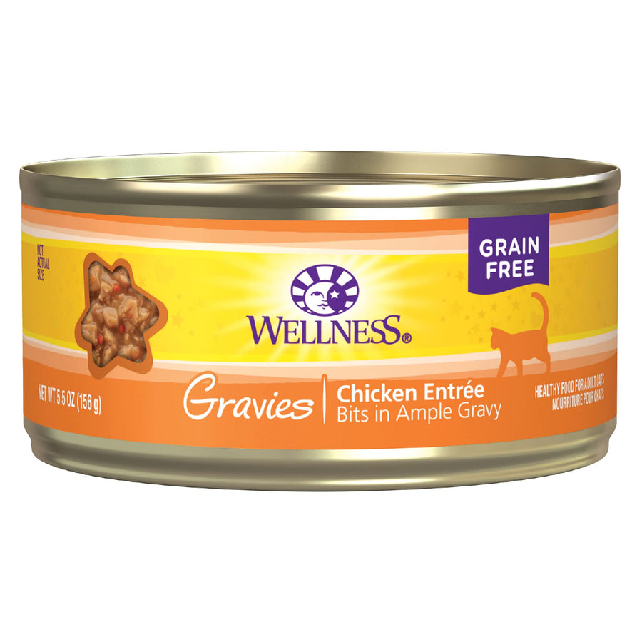 Complete Health Gravy Adult Wet Cat Food, Natural, Protein-Rich, Grain Free, 5.5 Ounce , 12 Pack, (Chicken Dinner)