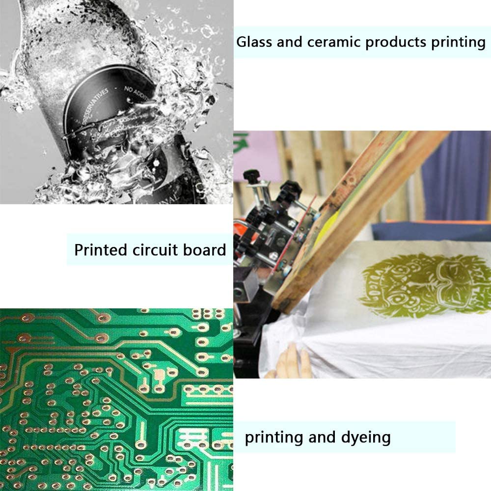 3 Yards 1.27 Meters Silk Screen Printing Fabric Mesh Screen Printing Mesh Wide High Tension Mesh Making Ink Supplies (160 Mesh_64T)