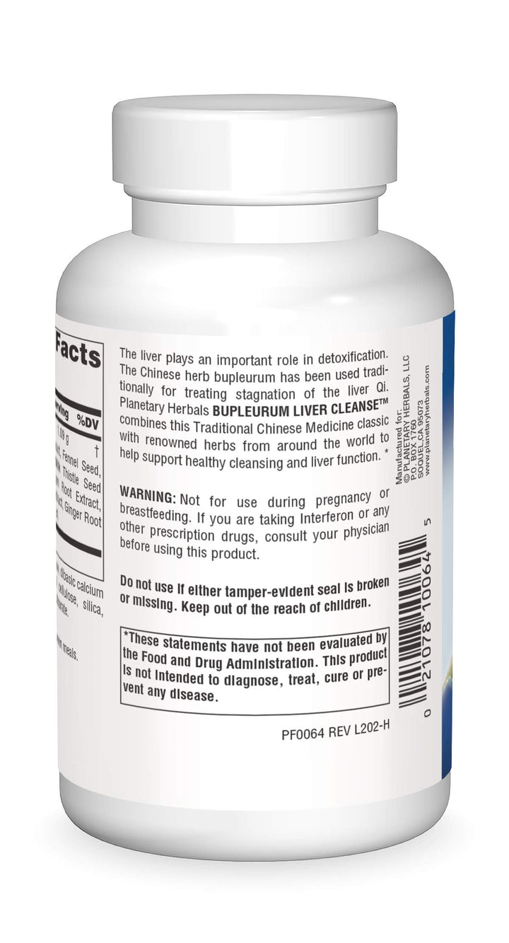 Planetary Formulas Herbals Bupleurum Liver Cleanse 545 mg Supports the Natural Cleansing Action of the Liver - 150 Tablets hhh-kyyy-tra-rat5731 (Pack of 1)