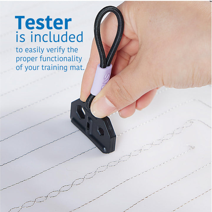 (2-Pack Pet Training Mat with Tester, Pet Shock Pad, Dogs & Cats Electronic Repellent mat for Indoor, 3 Training Modes, 5 Levels, Pet Safe Mode (White controler 60 X 12)