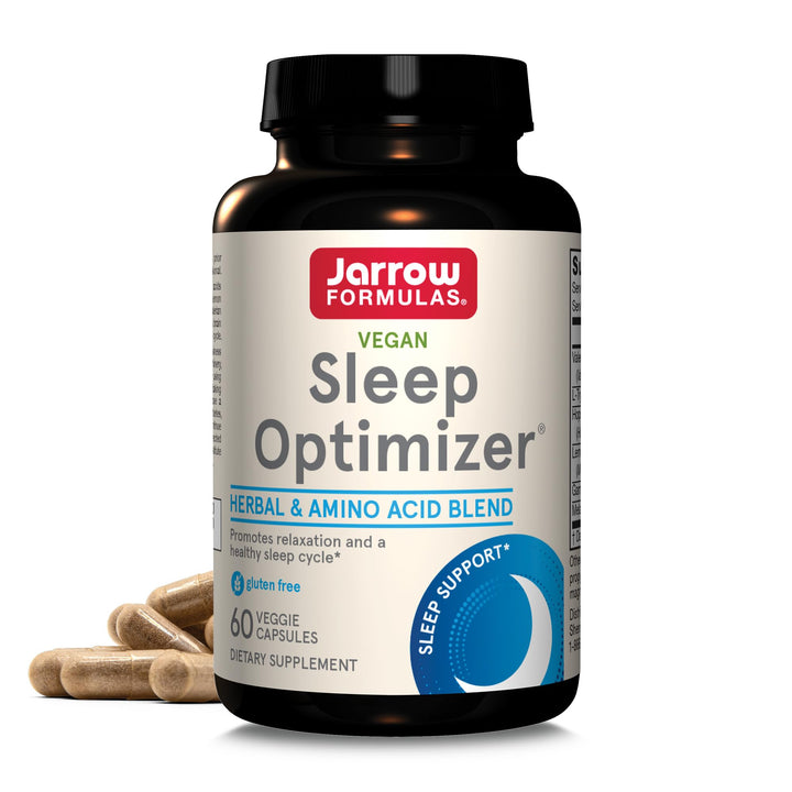 Sleep Optimizer, Herbal and Amino Acid Blend, 60 Count, Up to a 30 Day Supply