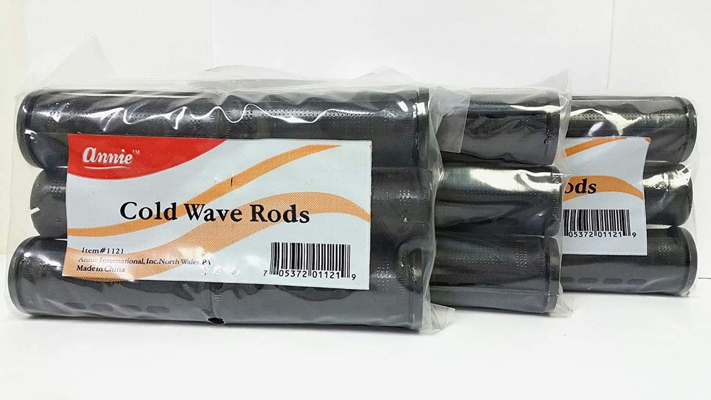 3 Packs Of Cold Wave Rods (Xtra Jumbo) #1121 6 Pcs/Pack