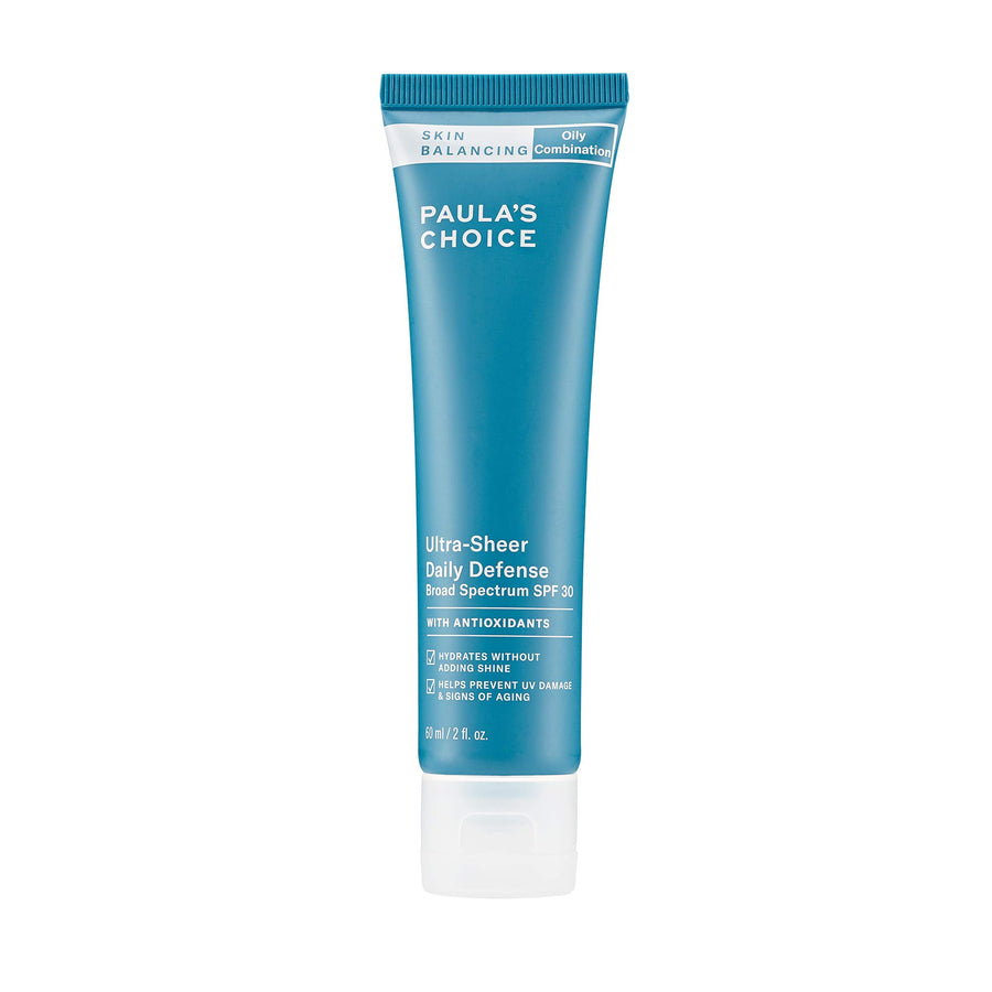 SKIN BALANCING Ultra-Sheer Daily Defense SPF 30 Oil-Free Moisturizer, 2 Ounce Tube