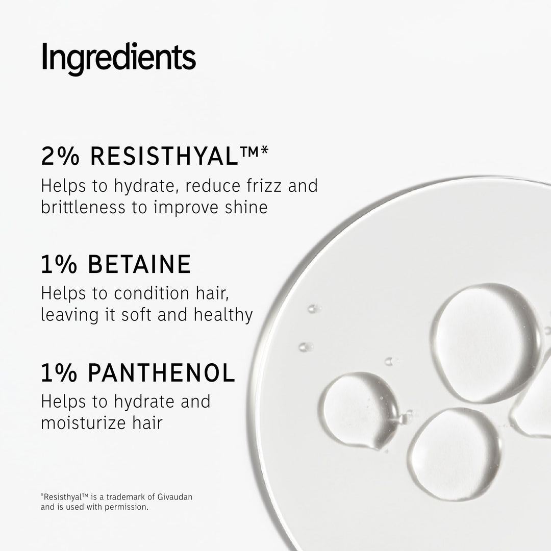 Hyaluronic Acid Hydrating Hair Treatment 100ml | Reduces Frizz | Improves Shine | Fragrance Free | Suitable For All Hair Types