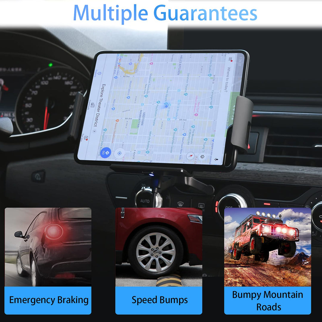 Wireless Car Charger Mount Compatible with Galaxy S24 Ultra/S24/S24+/S23 Ultra/S23/S22 Ultra/Note20, Car Phone Wireless Charger for iPhone 16/15/14/13/12/11 Series, Auto Clamp Air Vent Car Mount