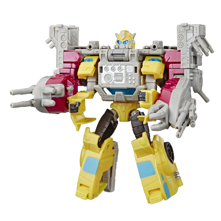 Toys Cyberverse Spark Armor Bumblebee Action Figure - Combines with Ocean Storm Spark Armor Vehicle to Power Up - for Kids Ages 6 and Up, 5.75-inch