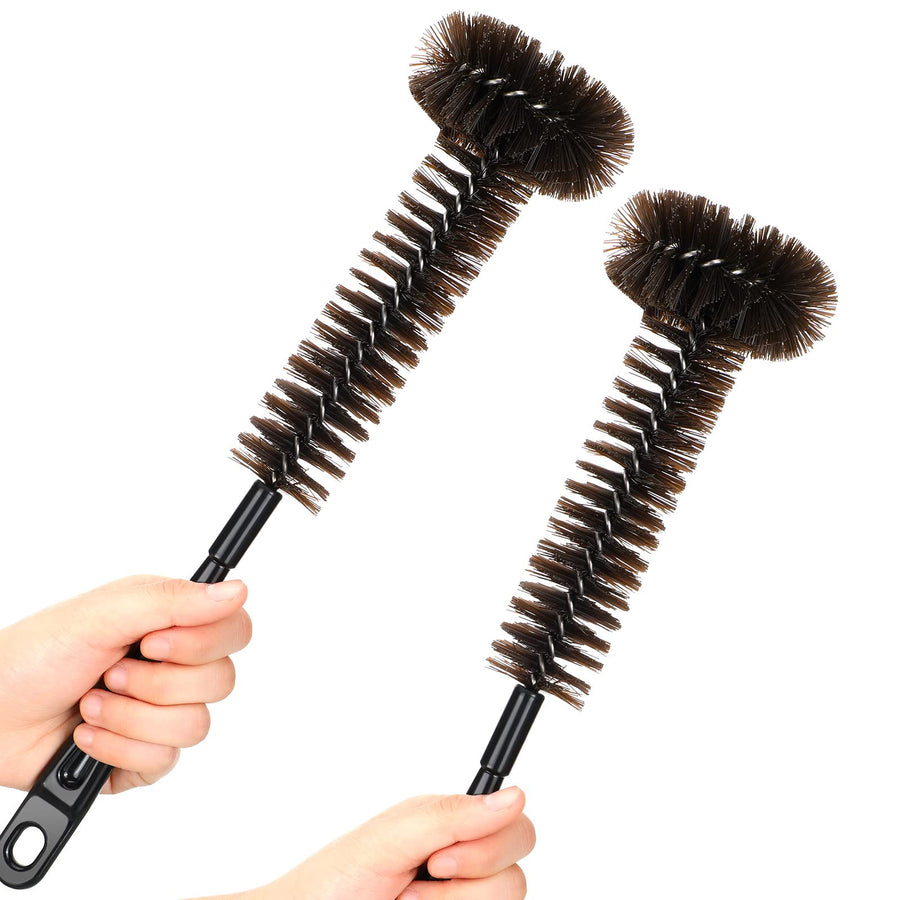 2 Pcs Garbage Disposal Cleaner Brush with Extra Long Handle Garbage Disposal Cleaner and Deodorizer for a Fresh Smelling Kitchen Disposer Cleaner Drain Brush to Keep Your Drain Spotless