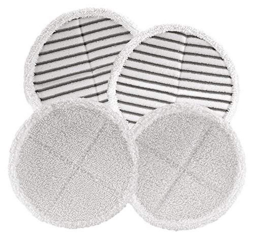 2124 Spinwave Mop Pad Kit Replacement Pads, White