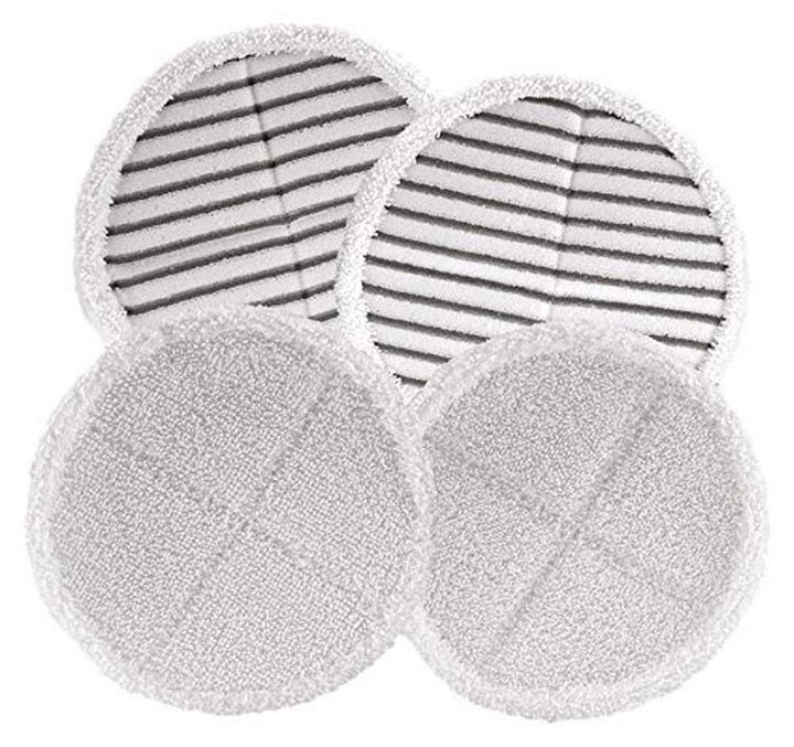 2124 Spinwave Mop Pad Kit Replacement Pads, White