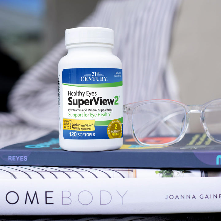 Healthy Eyes SuperView 2 Softgels, 120 Count