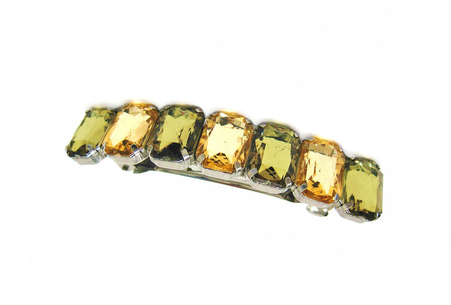 Beaded Hair Barrettes for Women, Handmade Acrylic Jewel Gems French Hair Clip Accessories, Gift for Her, 1 pc