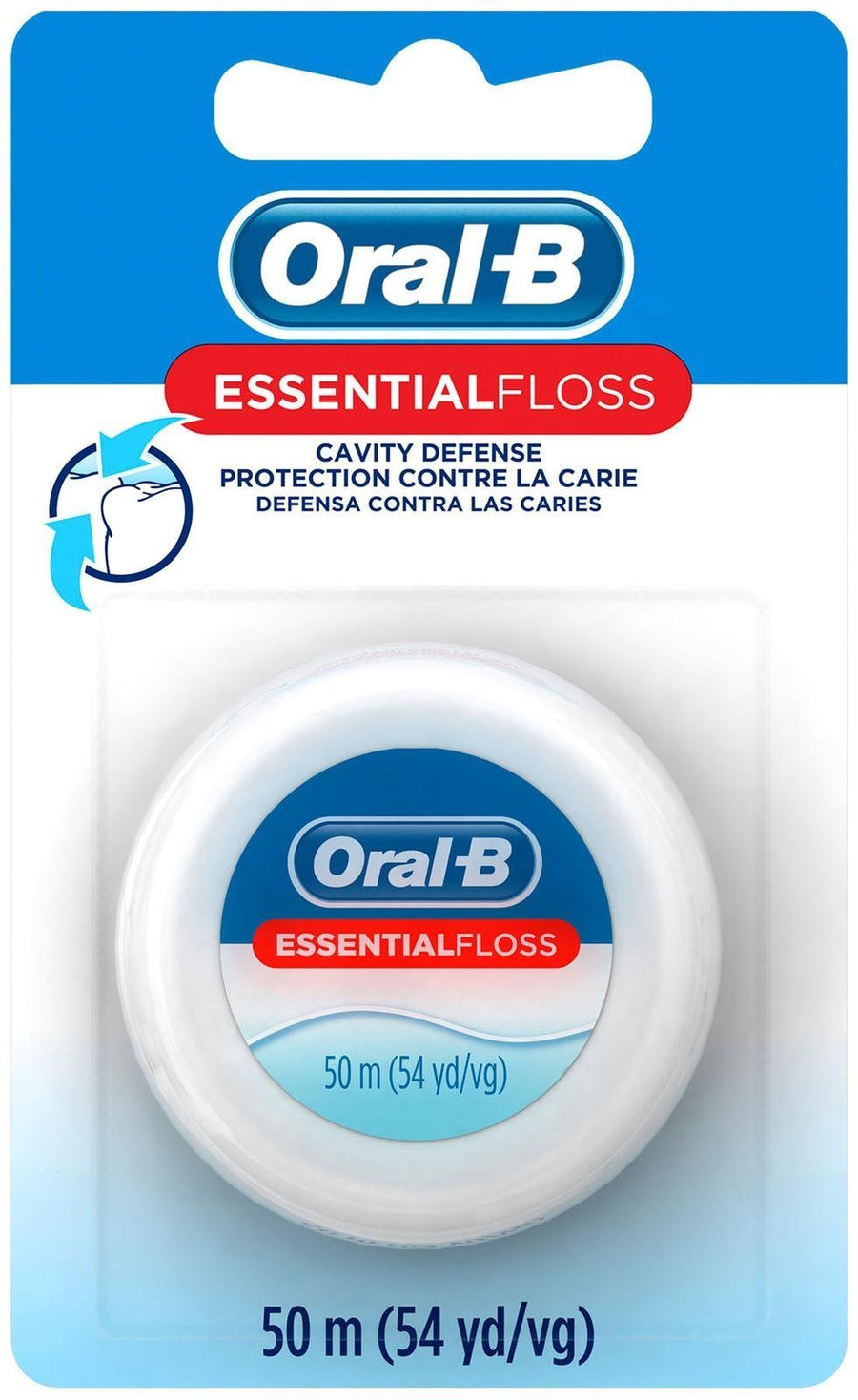 Oral B Essential Cavity Defense Floss - 54 Yards