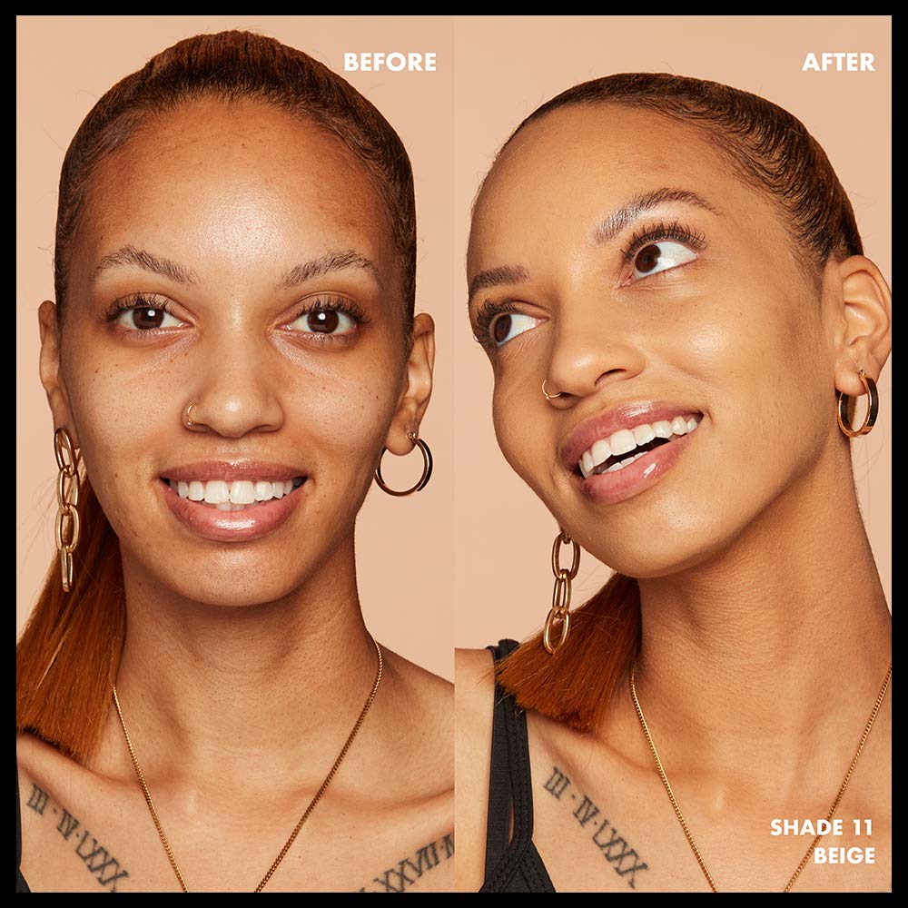 PROFESSIONAL MAKEUP Total Control Pro Drop Foundation, Skin-True Buildable Coverage - Beige