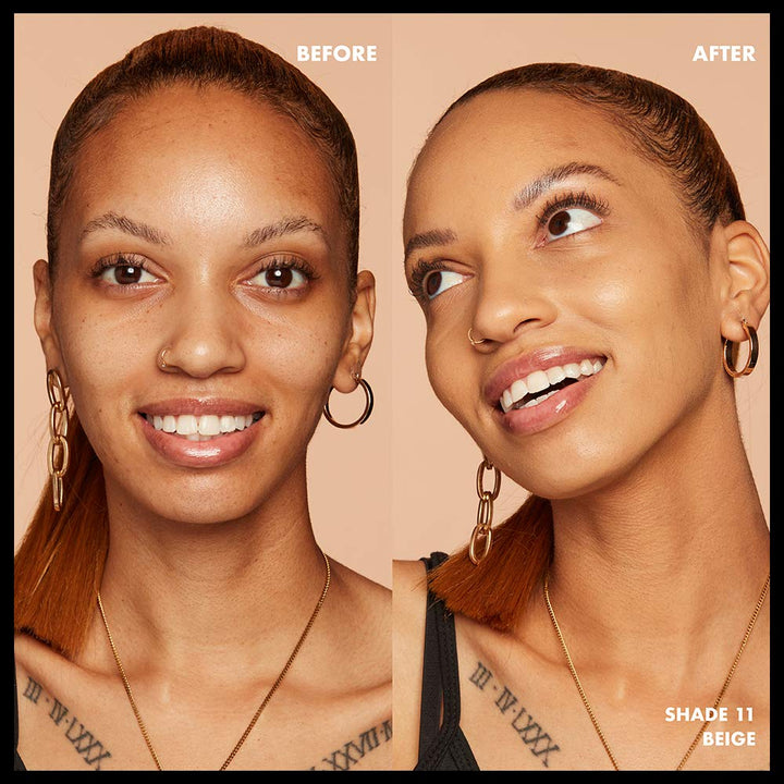 PROFESSIONAL MAKEUP Total Control Pro Drop Foundation, Skin-True Buildable Coverage - Beige