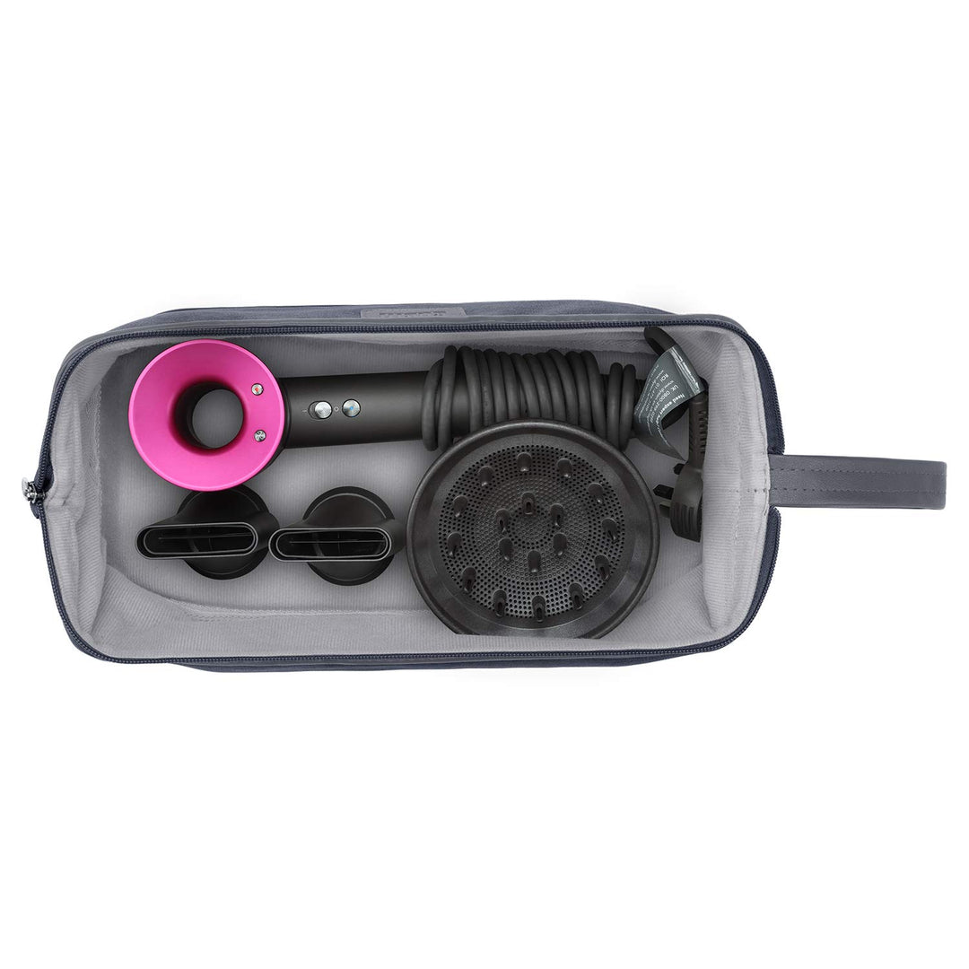 Travel Case Carrying Case Universal Storage Bag for Dyson Supersonic Hair Dryer HD01 HD03 / for Dyson Airwrap Styler/Dyson Hair Straightener and Accessories, Travel Case for Shark Flexstyle