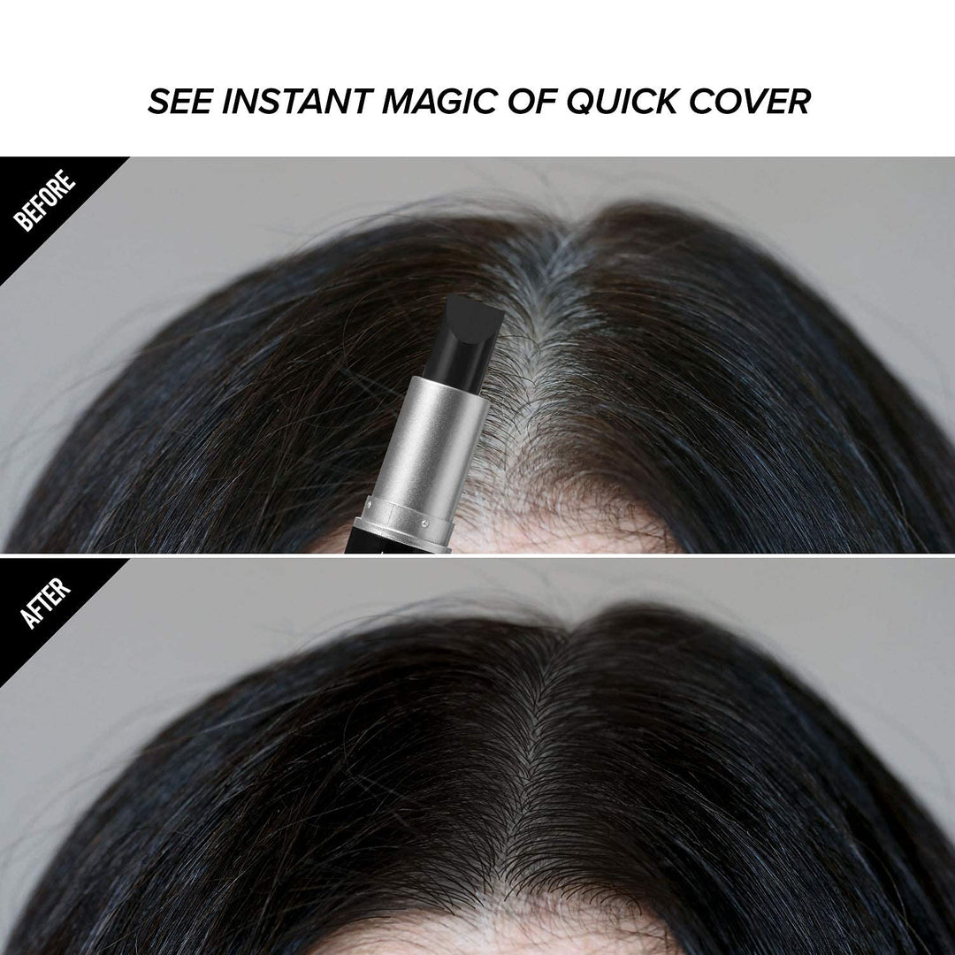 KISS Quick Cover Gray Hair Touch Up Stick (Black)