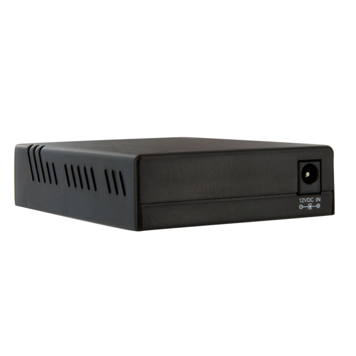 Multimode (MM) SC Fiber Media Converter for 10/100Mbps Network - Ethernet to SC MM Fiber Media Converter - 2 km / 1.2 m, TAA (MCM110SC2)
