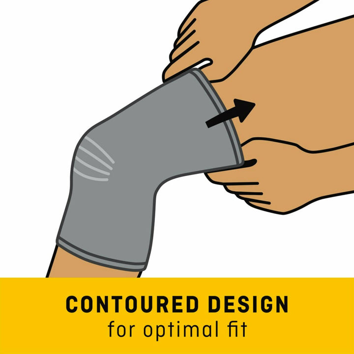 FUTURO Comfort Knee Support, Breathable, Medium