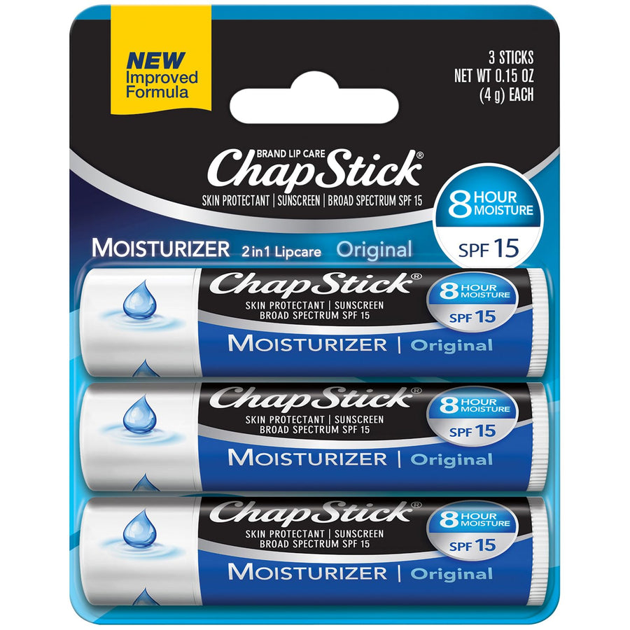 Lip Moisturizer .15 Ounce, 3-Count Package (Pack Of 12)