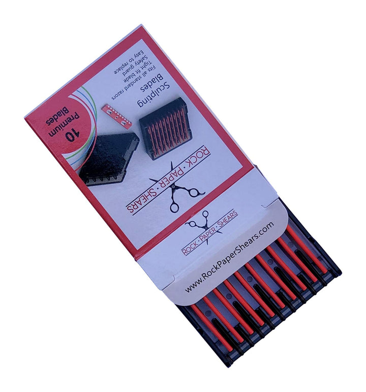 - Sculpting Razor Replacement Blades for Styling Hair 10 Count