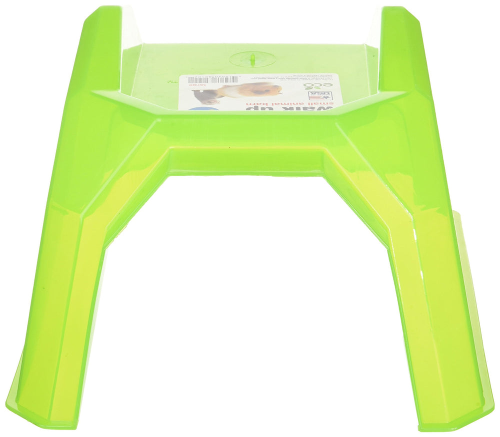 Pet Company Walk Up Barn Small Animal Toy, Large(Colors Vary), Made in USA