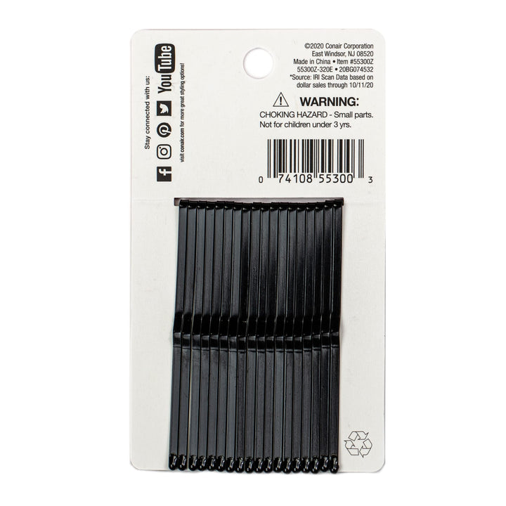Black Roller Pins - 1 Pack