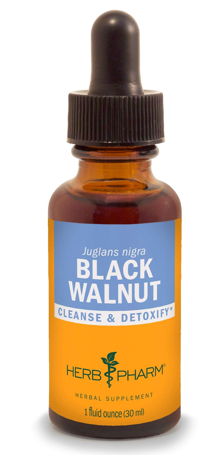 Black Walnut Liquid Extract for Cleansing and Detoxifying - 1 Ounce