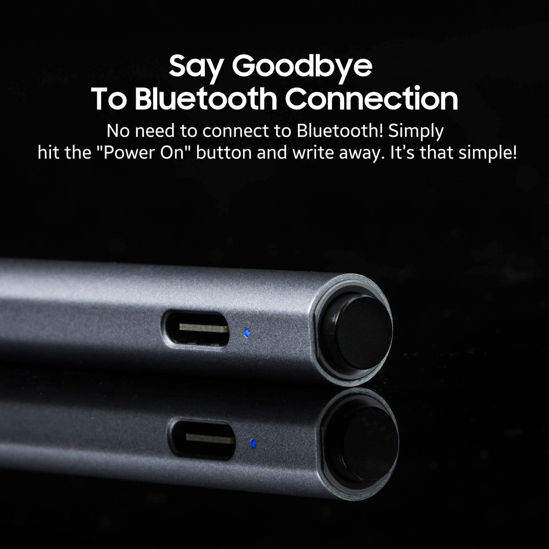 Adonit Neo(Space Gray) Magnetically Attachable iPad Pen Palm Rejection Pencil for Writing/Drawing Stylus Compatible for iPad Air 4th/3rd gen, iPad Mini 6/5th gen, iPad 9/8/7/6th gen, iPad Pro 11/12.9
