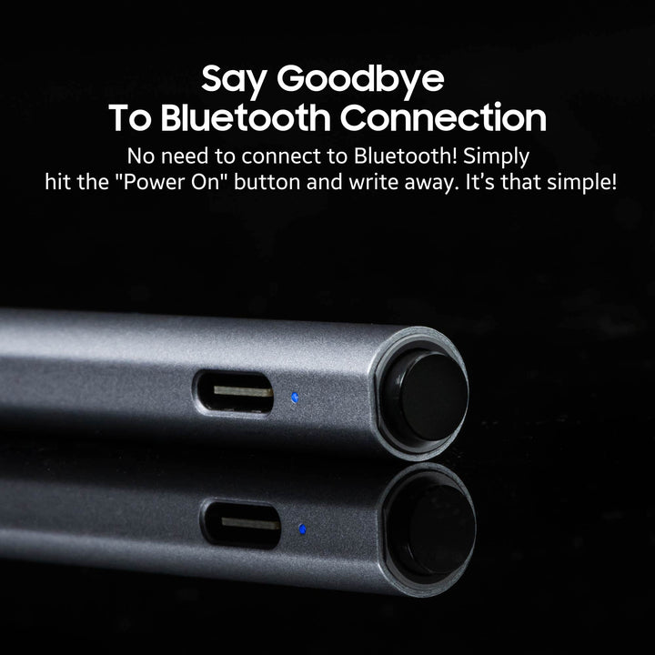 Adonit Neo(Space Gray) Magnetically Attachable iPad Pen Palm Rejection Pencil for Writing/Drawing Stylus Compatible for iPad Air 4th/3rd gen, iPad Mini 6/5th gen, iPad 9/8/7/6th gen, iPad Pro 11/12.9