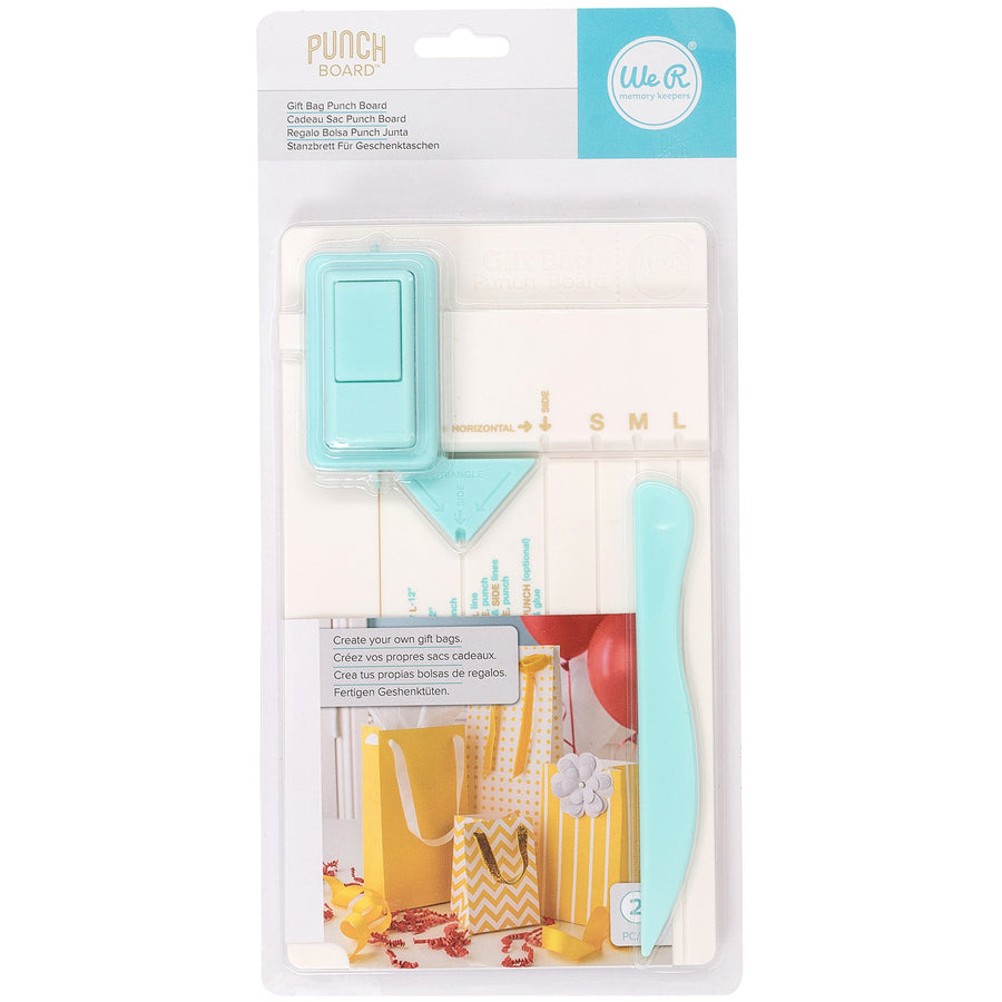 Gift Bag Punch Board, Punches Papers Hole Punches Paper Punches Paper Craft Supplies Punches for Crafting Paper Punches for Card Making Punch and Score Board