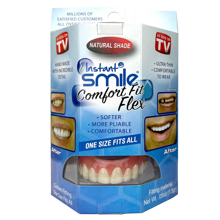 Comfort Fit Flex - Natural Shade - Upper Veneer Cosmetic Teeth