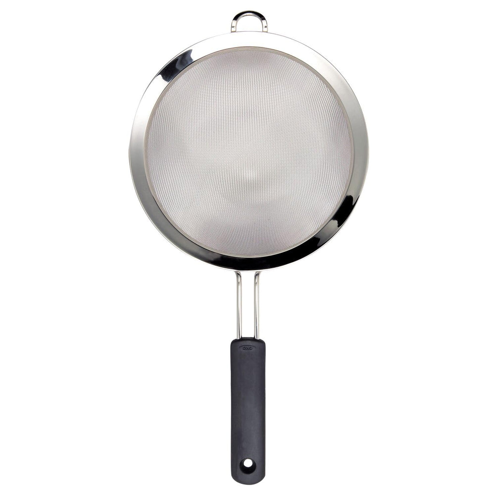 Good Grips 8-Inch Double Rod Strainer, Black