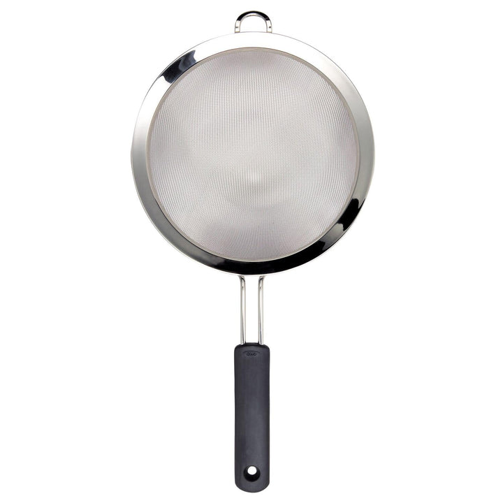 Good Grips 8-Inch Double Rod Strainer, Black