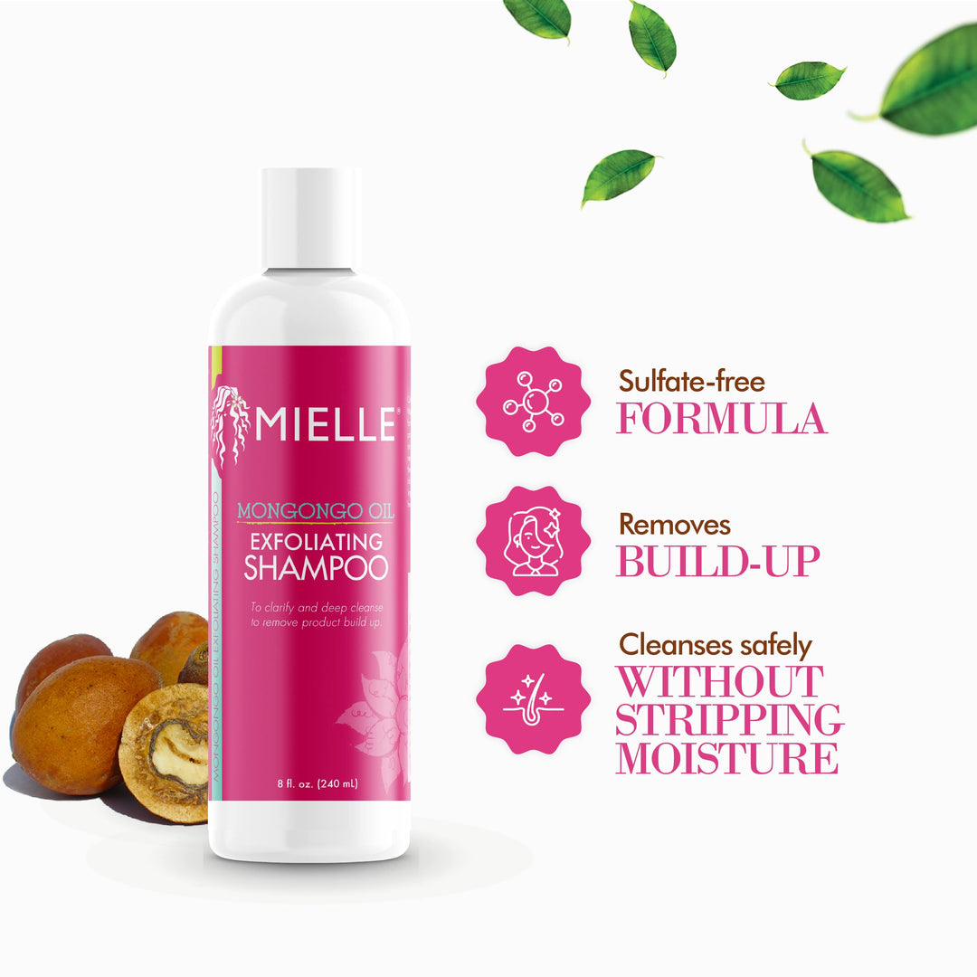 Mongongo Oil Exfoliating Shampoo, 8 Ounces