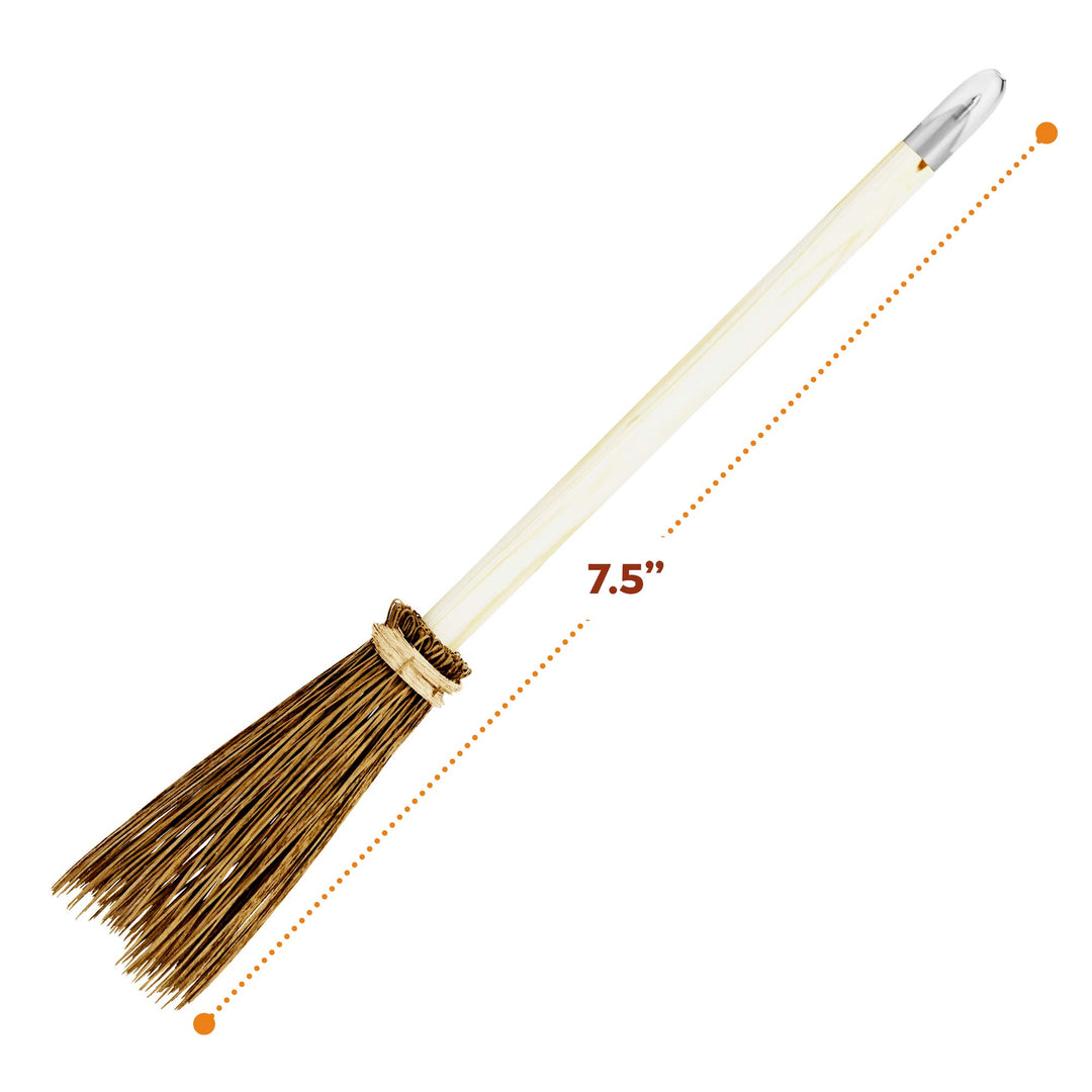 Witch Broom Pens for Halloween 24 Pack - Party Favors and Classroom Giveaways
