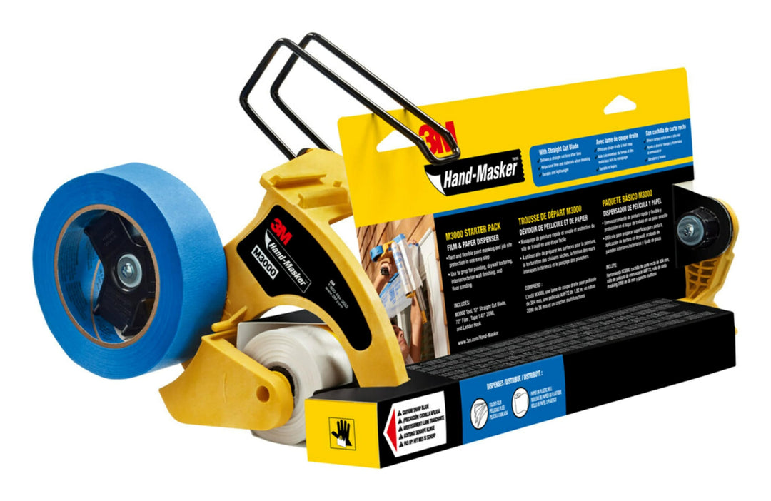 ™ Hand-Masker™ Pre-Loaded Dispensers, Masking Film Tape Kit