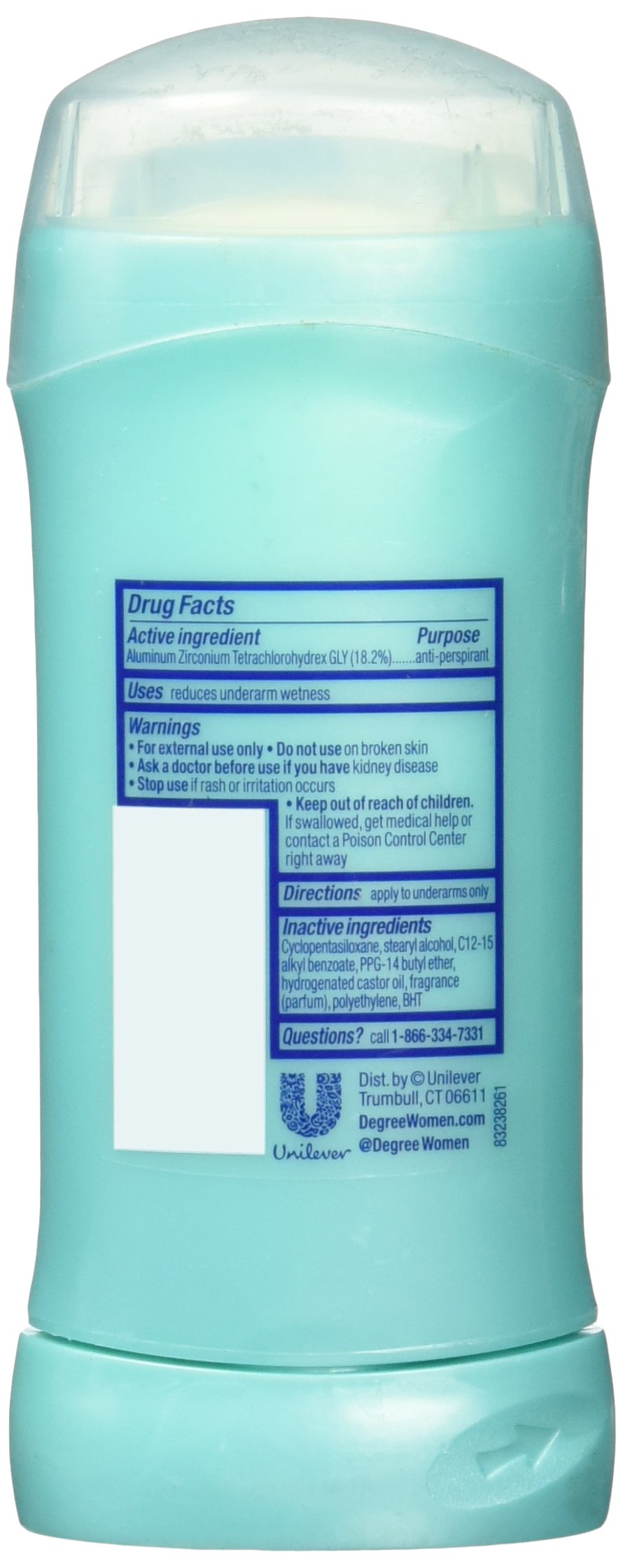 Fresh Oxygen Invisible Solid Anti Perspirant and Deodorant