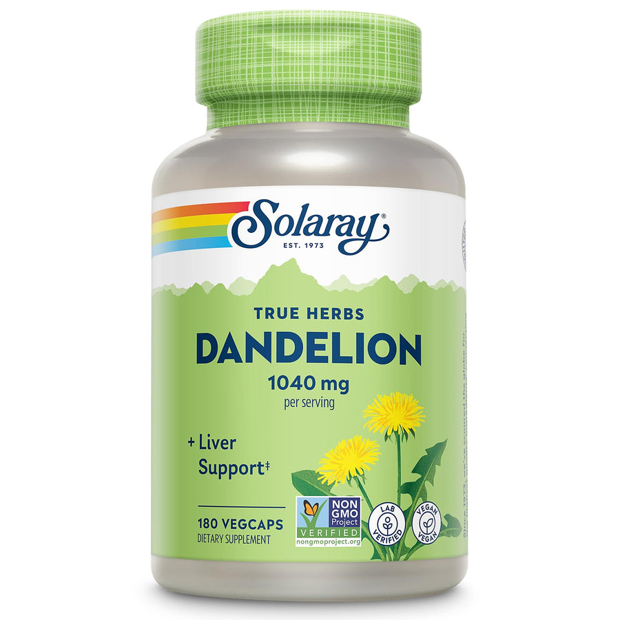 Dandelion Root Supplement - Healthy Kidney and Liver Support - 1,040 mg per Serving - Vegan, Lab Verified, 60-Day Guarantee - 90 Servings, 180 VegCaps