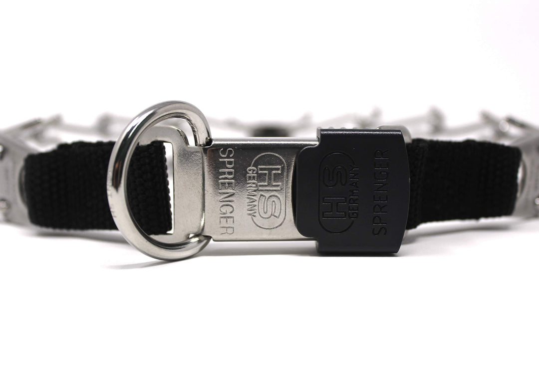 Herm Sprenger Stainless Steel Prong Dog Training Collar with Quick Release Buckle Ultra-Plus Pet Pinch Collar No-Pull Collar for Dogs Made in Germany 3.2mm x 20in Medium