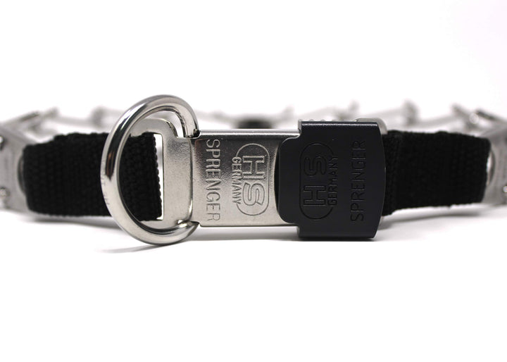 Herm Sprenger Stainless Steel Prong Dog Training Collar with Quick Release Buckle Ultra-Plus Pet Pinch Collar No-Pull Collar for Dogs Made in Germany 3.2mm x 20in Medium