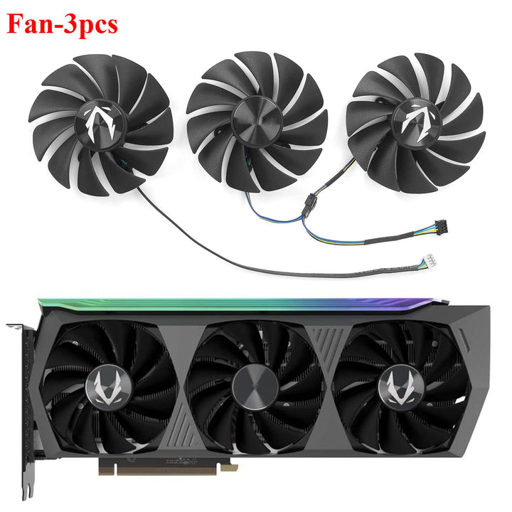 88mm GA92S2U RTX3070 RTX3080 Graphics Card Fan for Zotac RTX 3070 3080 Ti AMP Holo Video Card Cooler (Fan-C)
