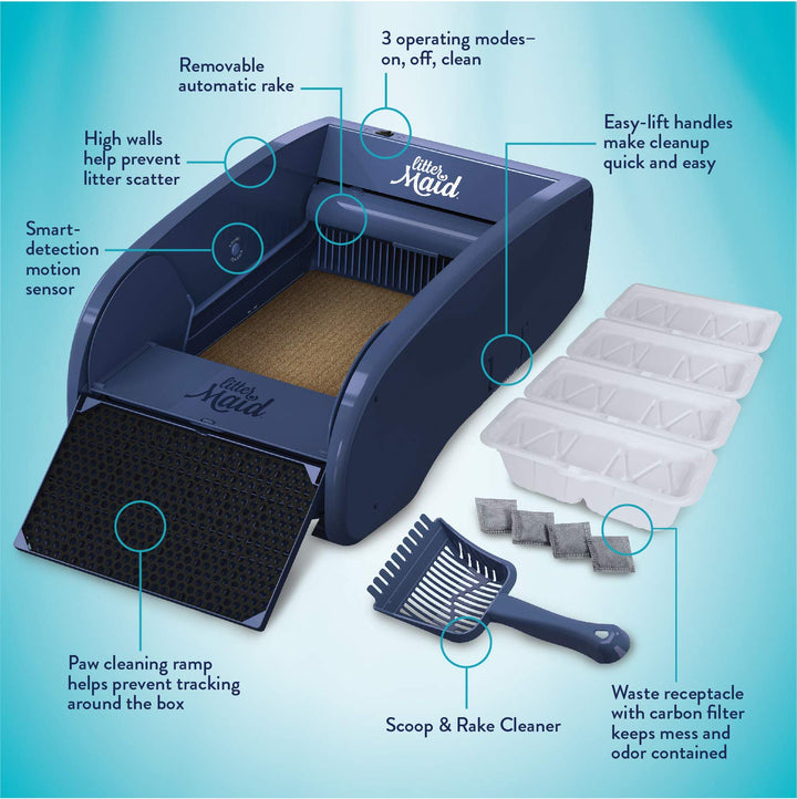 Multi-Cat Self-Cleaning Litter Box