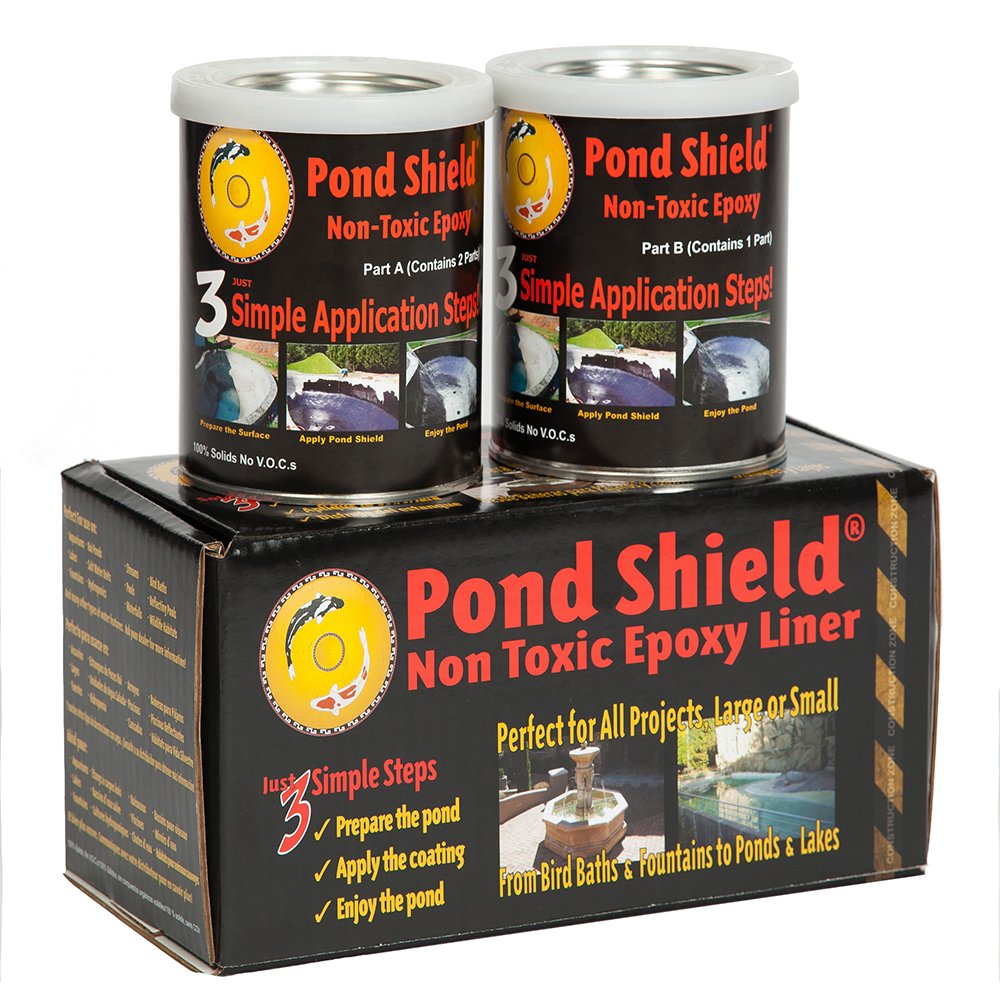Pond Armor SKU-WHITE-QT-R Non-Toxic Epoxy Paint, 1.5-Quart, White, 48 Fl Oz (Pack of 1)