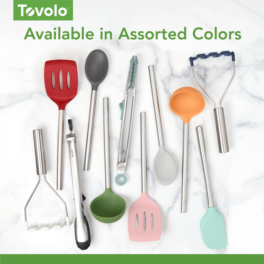 Charcoal Silicone Mixing Spoon, One Size (Pack of 1)