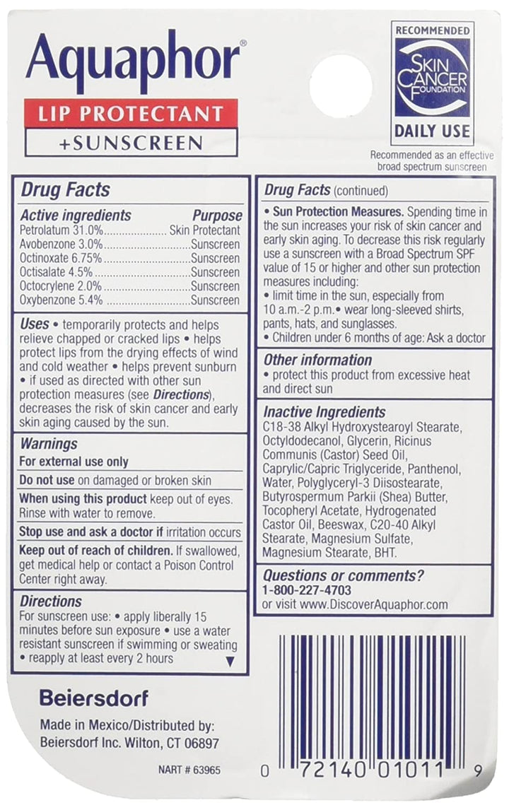 Lip Protectant/Sunscreen Broad Spectrum SPF 30