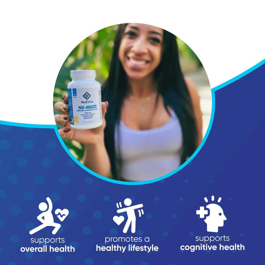 Nu-Multi Foundational Micronutrient Support Dietary Supplement, 90 Capsules