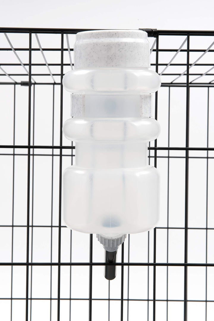 Top Fill NO-Drip Water Bottles for Dogs. (44 FL Oz (Pack of 1), White)