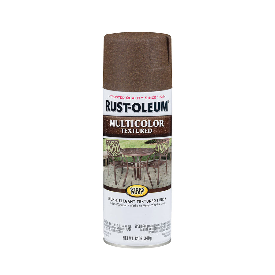 223523 Stops Rust Multi-Color Textured Spray Paint, 12 Ounce, Autumn Brown,Count 1(Pack of 1)